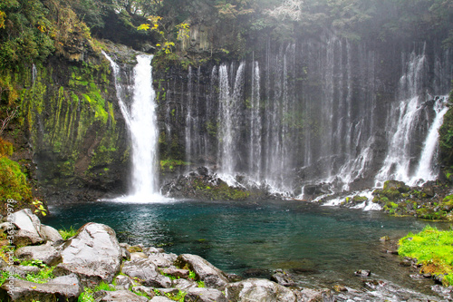 Shiraito Falls in Fujinomiya, Shizuoka Prefecture, Japan.