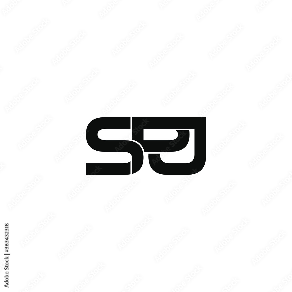 spj letter original monogram logo design spj letter original monogram logo design