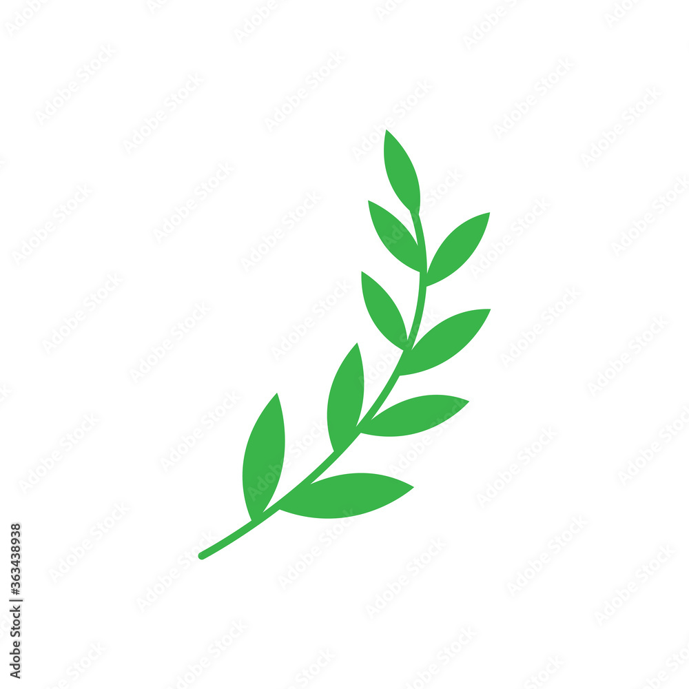 Floral nature icon decorative element vector design Floral nature icon decorative element vector design