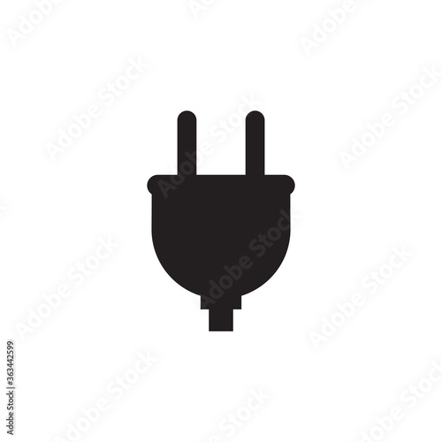 electricity consumption icon , ecology and energy icon