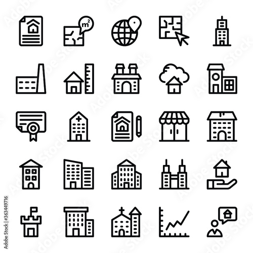 Real Estate Vector Icons 4