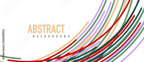   bstract moving colorful lines vector backgrounds for cover  placard  poster  banner or flyer