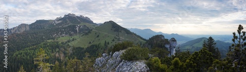 Großes Chiemgau-Bergpanorama photo