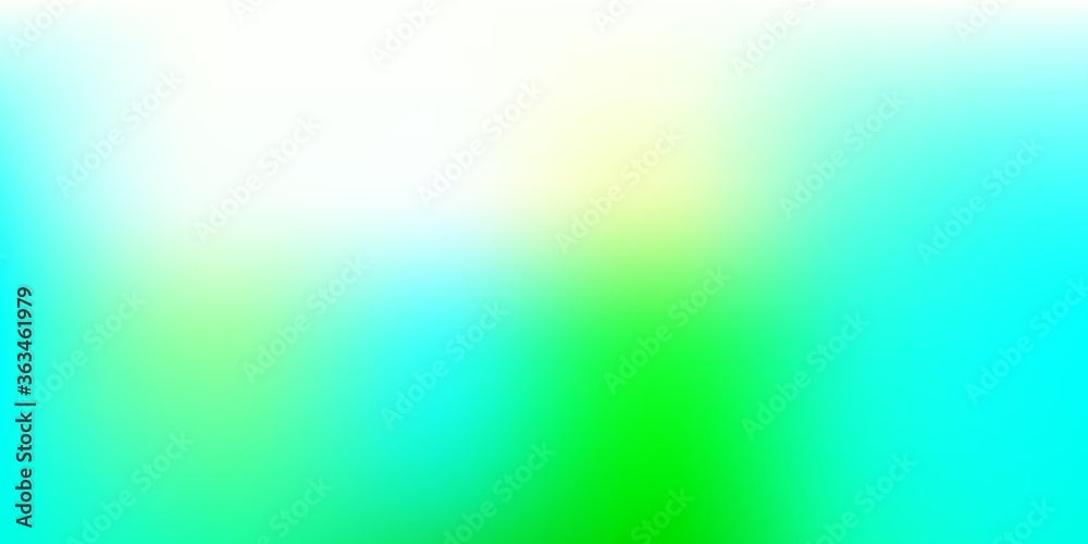 Light Blue, Yellow vector gradient blur texture.
