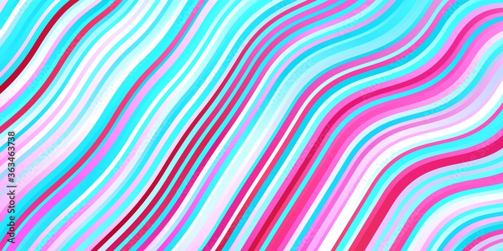 Light Blue, Red vector backdrop with circular arc. Illustration in halftone style with gradient curves. Design for your business promotion. Light Blue, Red vector backdrop with circular arc. Illustration in halftone style with gradient curves. Design for your business promotion.