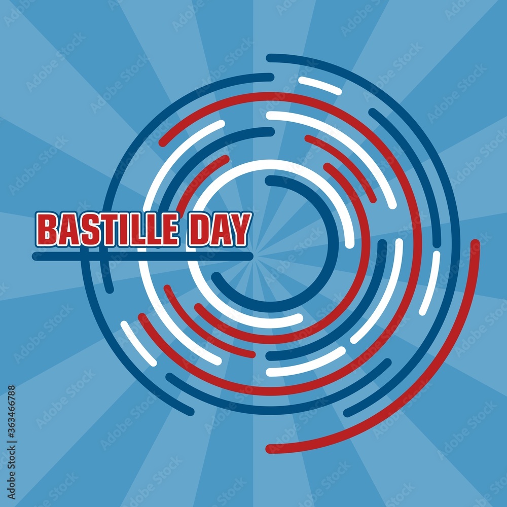 French National Day, 14th of July Happy Bastille Day celebration background. French National Day, 14th of July Happy Bastille Day celebration background.