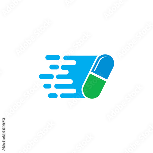 medical fast logo , medical service logo