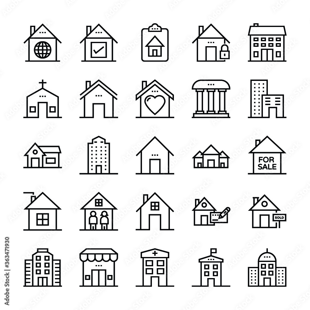 Real Estate Vector Icons 5