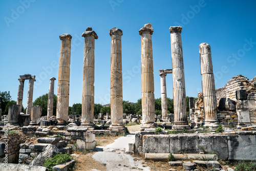 Afrodisias Ancient city.  (Aphrodisias) was named after Aphrodite, the Greek goddess of love. Aphrodite The most famous of cities called Aphrodisias. The UNESCO World Heritage. Aydın - TURKEY