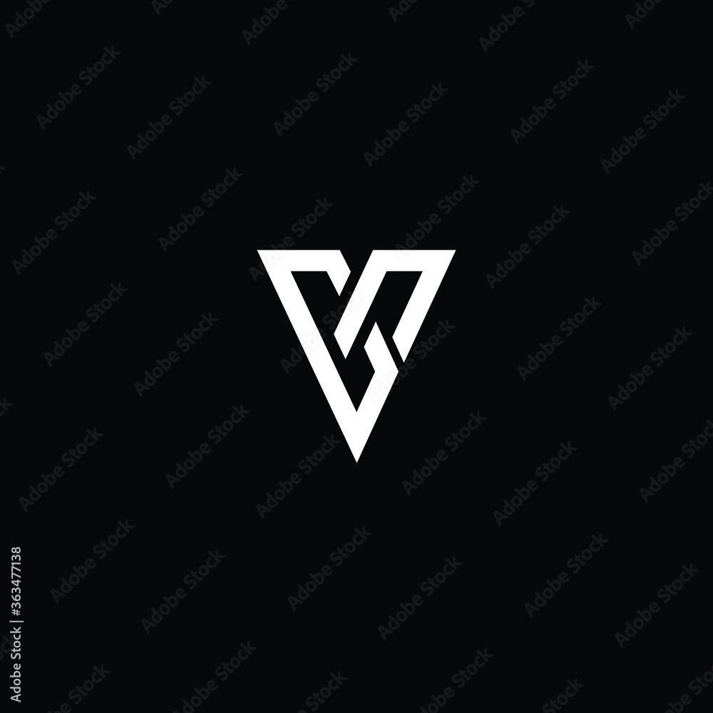 Minimal elegant monogram art logo. Outstanding professional trendy awesome artistic V VV VX XV initial based Alphabet icon logo. Premium Business logo white color on black background Minimal elegant monogram art logo. Outstanding professional trendy awesome artistic V VV VX XV initial based Alphabet icon logo. Premium Business logo white color on black background