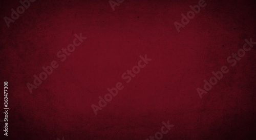 Burgundy color background with grunge texture photo