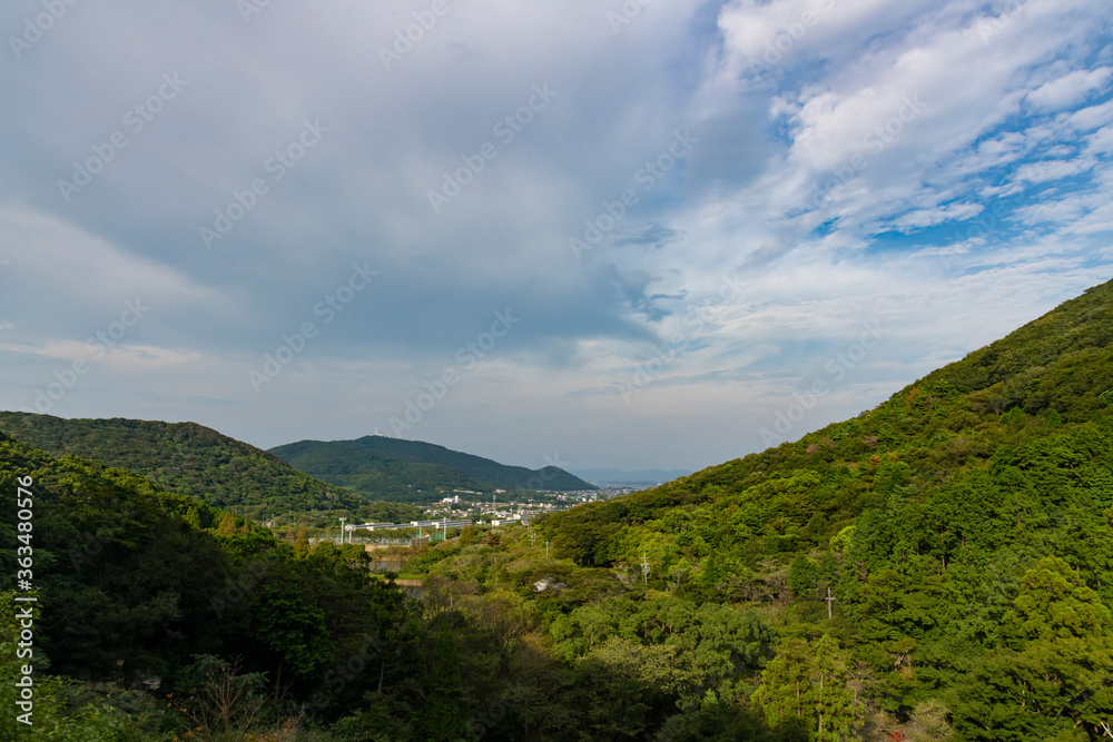 田原市 滝頭山 恐竜の背 田原市 滝頭山 恐竜の背