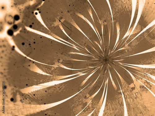 abstract modern background with fractal shapes
