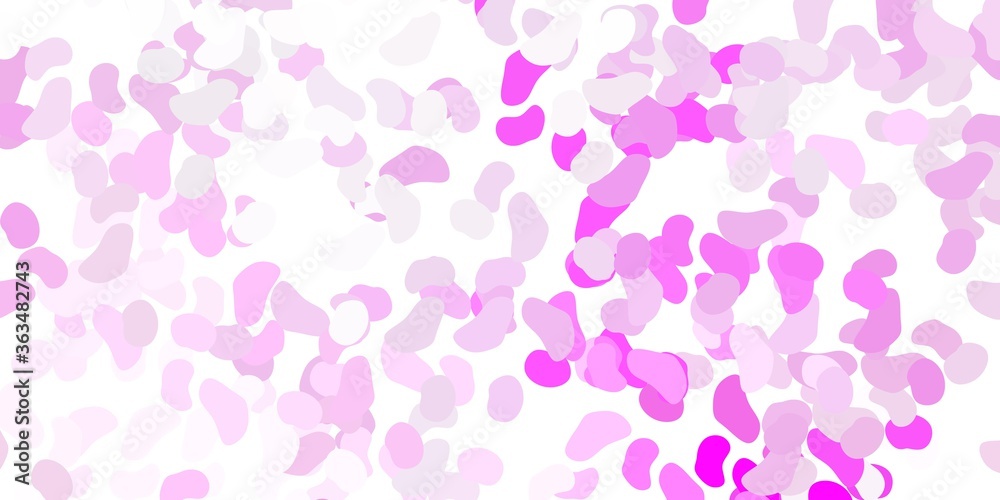 Light pink, yellow vector template with abstract forms. Light pink, yellow vector template with abstract forms.