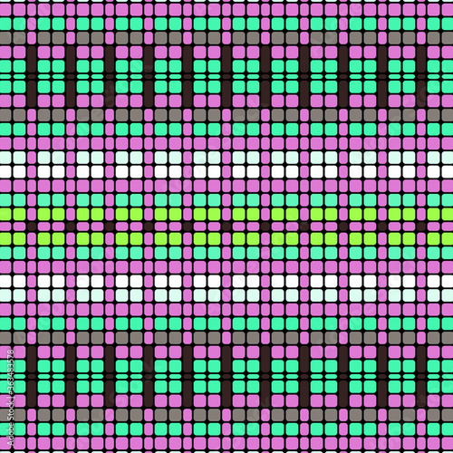 Wallpaper Mural mosaic dots pattern background Torontodigital.ca