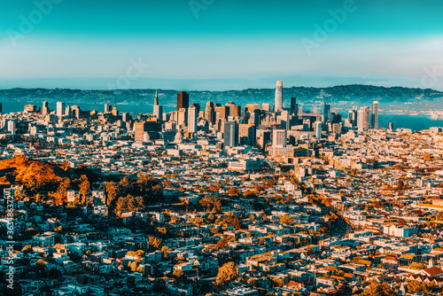 Panoramic view of the San Francisco city. © BRIAN_KINNEY