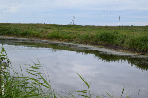 Fish place in Berdyuzhsky district Tyumen region