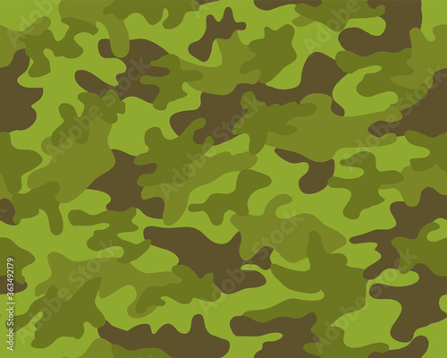Military camouflage seamless pattern