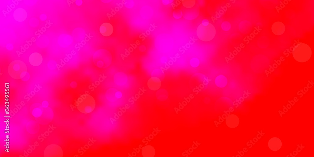 Light Pink vector background with circles. Modern abstract illustration with colorful circle shapes. Pattern for business ads. Light Pink vector background with circles. Modern abstract illustration with colorful circle shapes. Pattern for business ads.