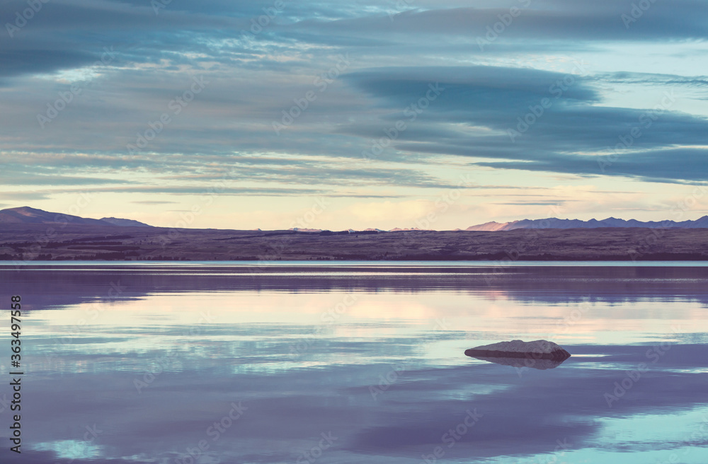 Fototapeta premium New Zealand lakes