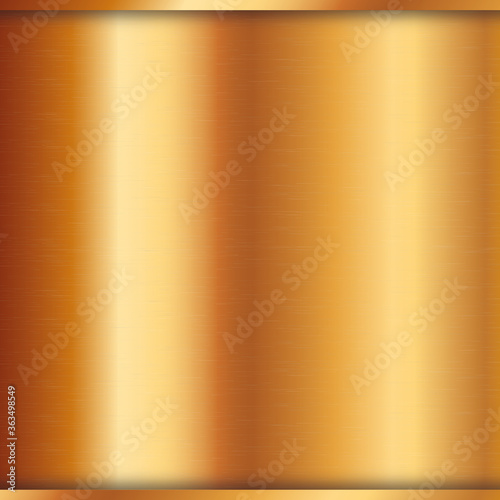 vector textur of metal gold plate surface background	
