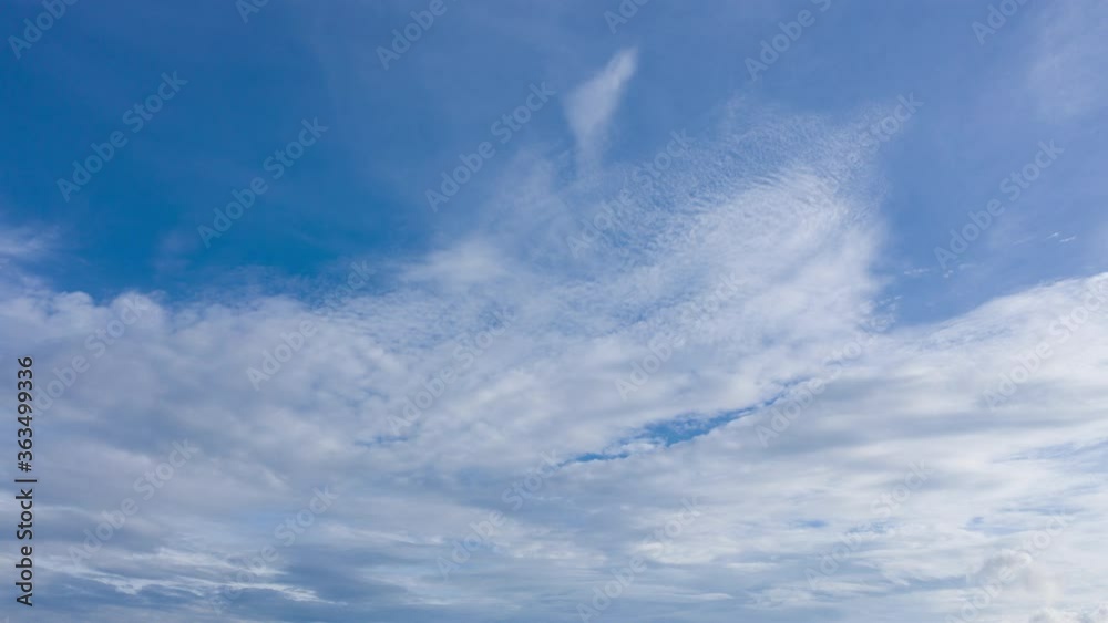 moving cloud on sunny day, time lapse clear blue sky and beautiful cloud moving cloud on sunny day, time lapse clear blue sky and beautiful cloud