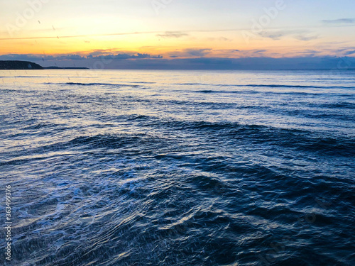 Sunset on the Baltic Sea