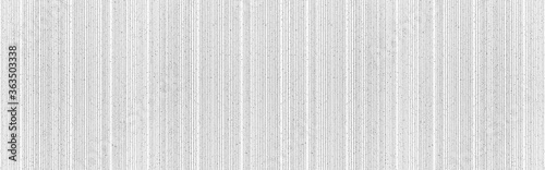 Panorama of Modern white stone wall with stripes texture and seamless background photo