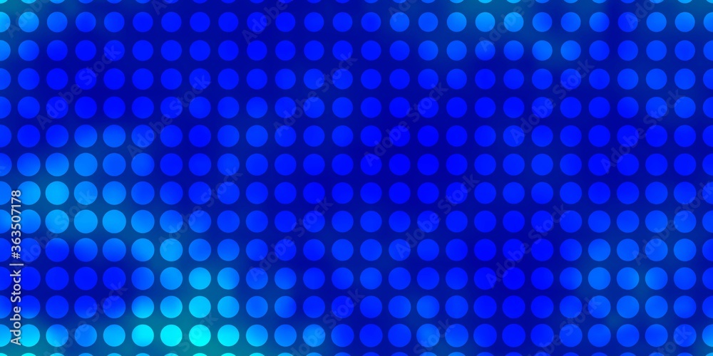 Light BLUE vector background with circles. Glitter abstract illustration with colorful drops. Pattern for booklets, leaflets. Light BLUE vector background with circles. Glitter abstract illustration with colorful drops. Pattern for booklets, leaflets.