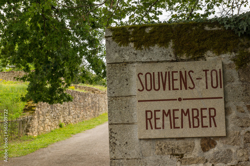 Fototapeta Naklejka Na Ścianę i Meble -  oradour sur glane, oradour, village, martyr, memory, landmark, massacre, historical, souvenir, war, history, old, nazis, city, street, second  world war,  world war, second, ruin, ruins, haute vienne,