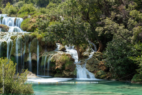 KRKA Waterfalls in Croatia