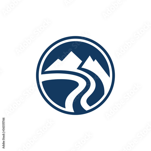 Mountain Logo Vector Icon Design