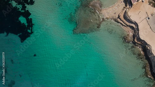 Cala Conta beach, Ibiza island. Spain. photo