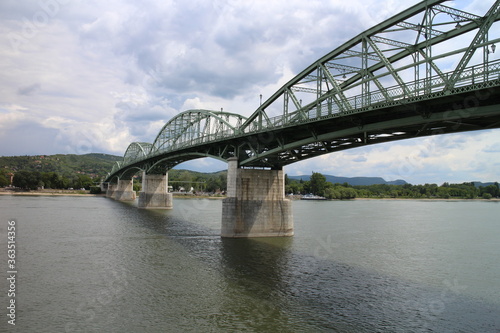 Mária Valéria Bridge between Esztergom in Hungary and Sturovo in Slovakia  © dalajlama