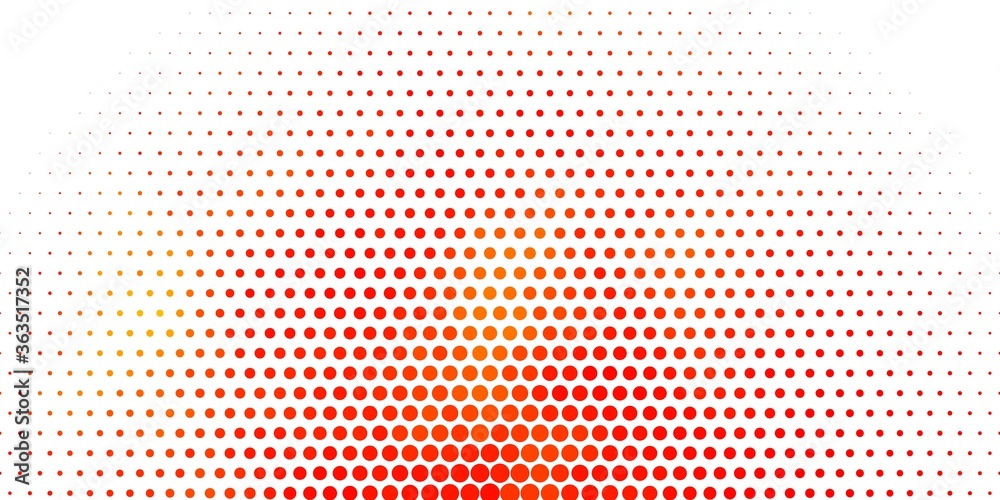 Light Orange vector backdrop with dots. Abstract decorative design in gradient style with bubbles. Pattern for websites. Light Orange vector backdrop with dots. Abstract decorative design in gradient style with bubbles. Pattern for websites.