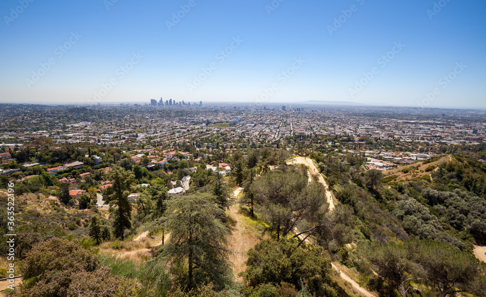Los Angeles Usa from Griffith Lookout