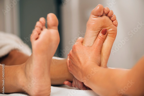Reflexology Foot Massage © Microgen