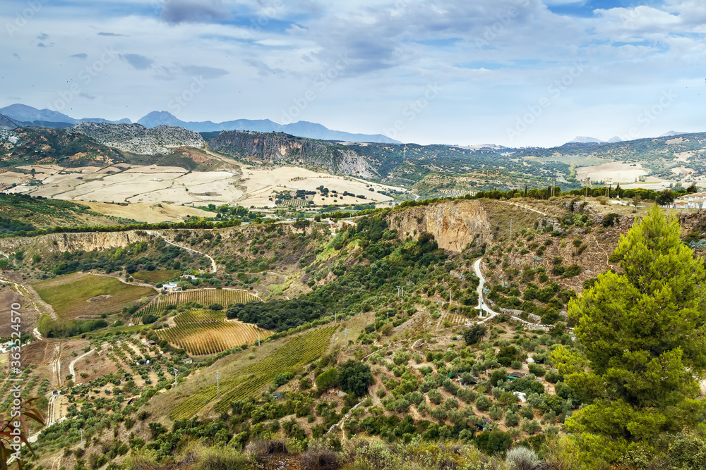  view in Ronda, Spain