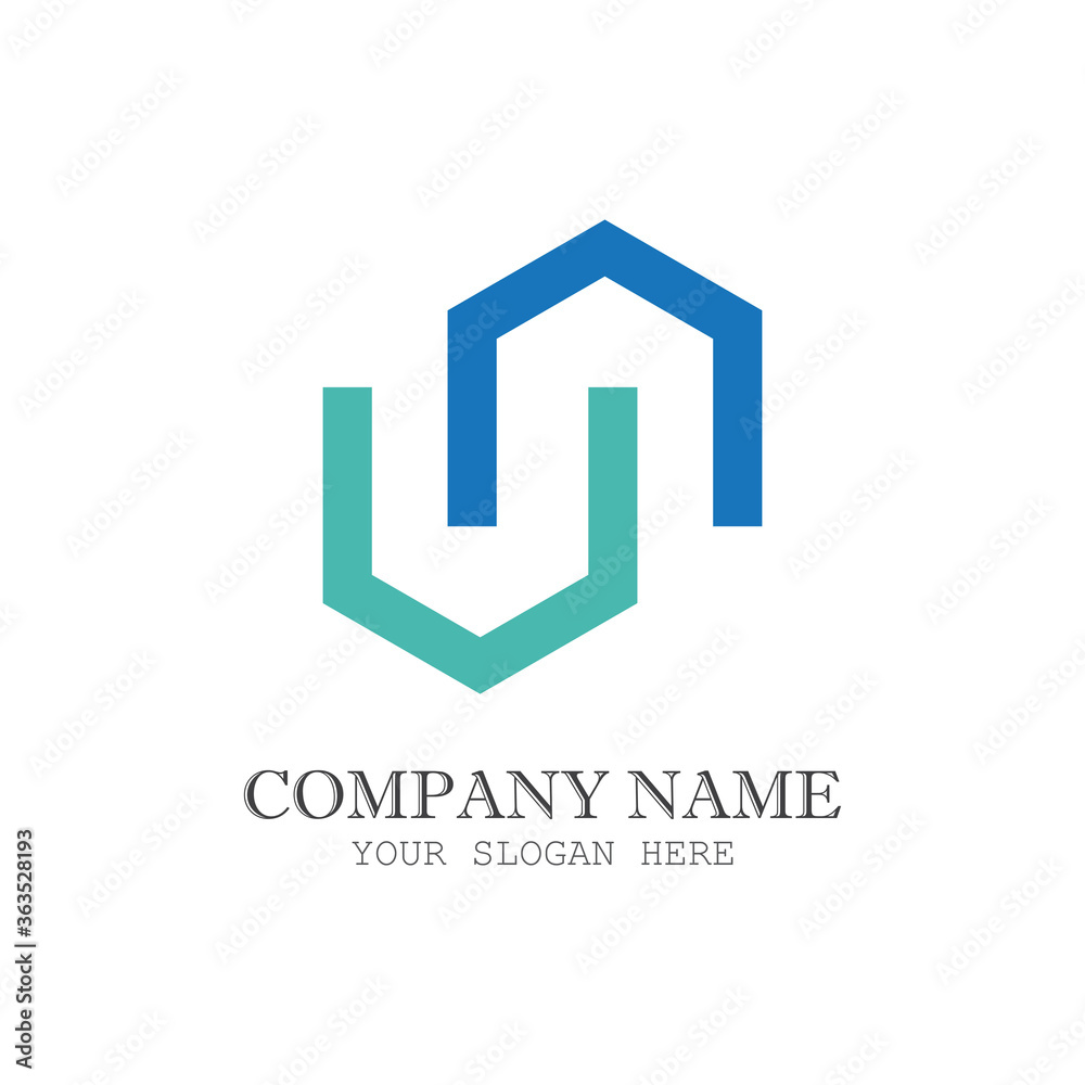Fototapeta premium Property and Construction Logo design