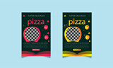 Super Delicious Pizza Print ready template