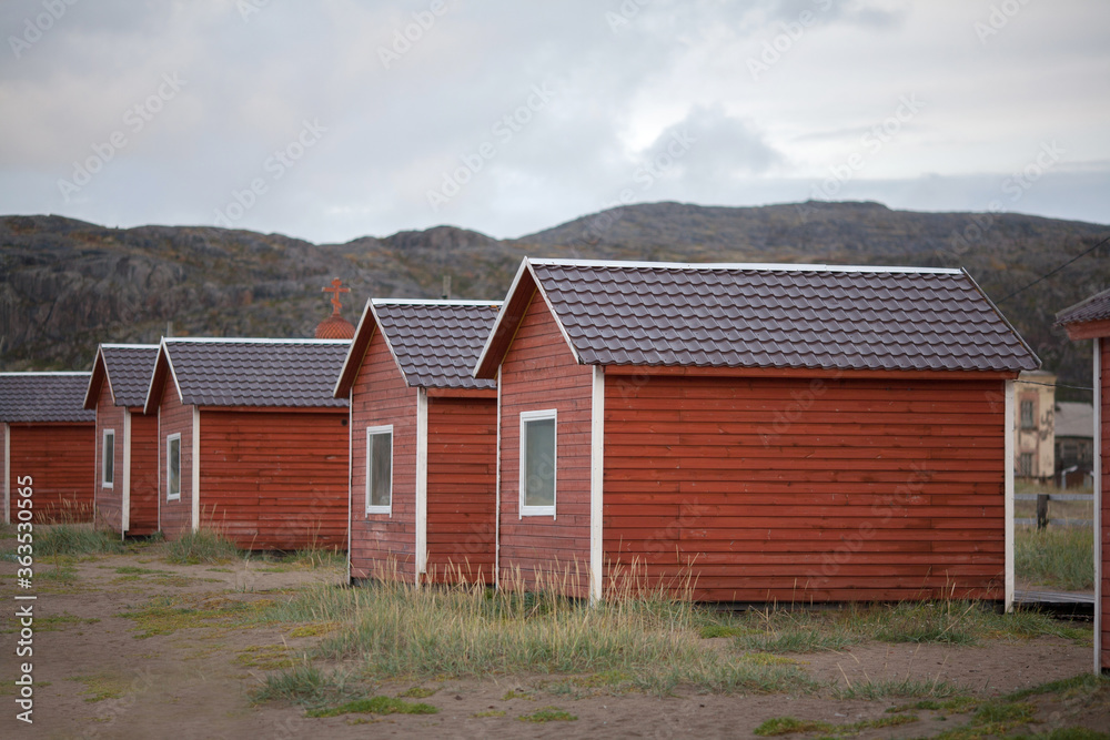 Tradition house Terabika Village, Murmansk, Russia Tradition house Terabika Village, Murmansk, Russia