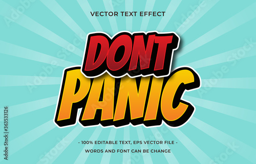Play editable text effect