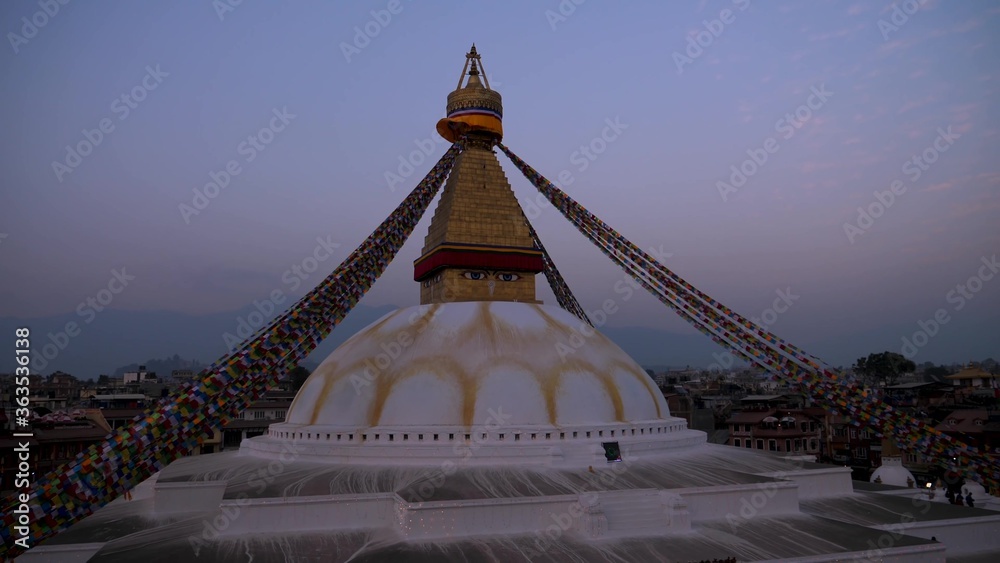 Boudhanath stupa, Bouddha Stupa, The Great Stupa. Kathmandu, Nepal