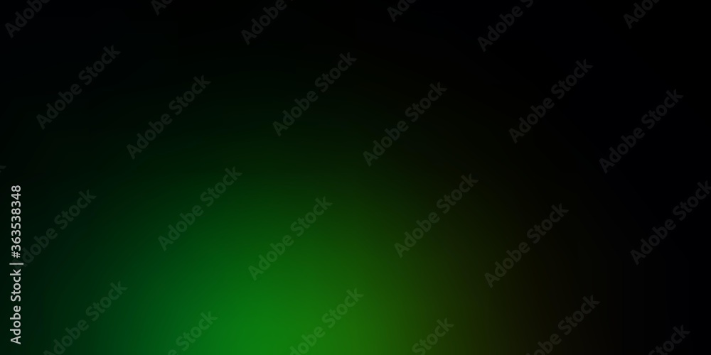 Dark Green, Red vector abstract layout. Colorful illustration in abstract style with gradient. Sample for your web designers.