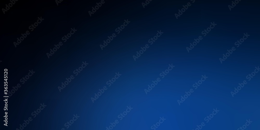 Dark BLUE vector colorful blur backdrop. Abstract colorful illustration with gradient. Background for ui designers.