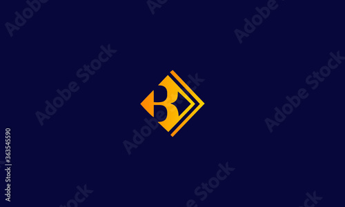 Free Download Alphabet letter B icon symbol monogram logo  - GFXLoad