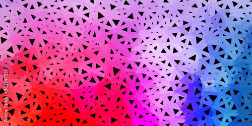 Light multicolor vector geometric polygonal wallpaper.
