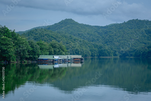 boat on the lake © Supat