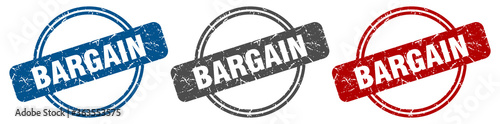 bargain stamp. bargain sign. bargain label set