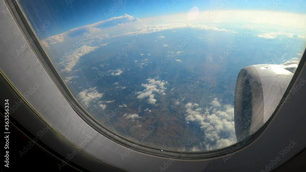 view from the plane window view from the plane window